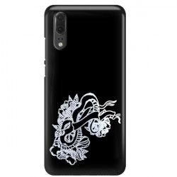 NEON SILVER ETUI NA TELEFON HUAWEI P20 EML-L09 MIENIĄCE SIĘ ZLZ126