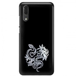 NEON SILVER ETUI NA TELEFON HUAWEI P20 EML-L09 MIENIĄCE SIĘ ZLZ129