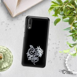 NEON SILVER ETUI NA TELEFON HUAWEI P20 EML-L09 MIENIĄCE SIĘ ZLZ129