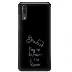 NEON SILVER ETUI NA TELEFON HUAWEI P20 EML-L09 MIENIĄCE SIĘ ZLZ131