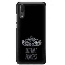 NEON SILVER ETUI NA TELEFON HUAWEI P20 EML-L09 MIENIĄCE SIĘ ZLZ132