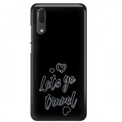 NEON SILVER ETUI NA TELEFON HUAWEI P20 EML-L09 MIENIĄCE SIĘ ZLZ137