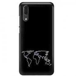 NEON SILVER ETUI NA TELEFON HUAWEI P20 EML-L09 MIENIĄCE SIĘ ZLZ139