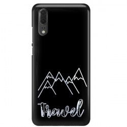 NEON SILVER ETUI NA TELEFON HUAWEI P20 EML-L09 MIENIĄCE SIĘ ZLZ140