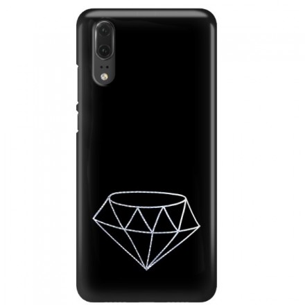 NEON SILVER ETUI NA TELEFON HUAWEI P20 EML-L09 MIENIĄCE SIĘ ZLZ144