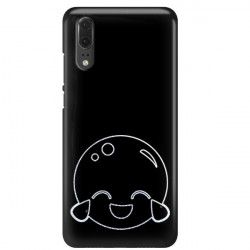 NEON SILVER ETUI NA TELEFON HUAWEI P20 EML-L09 MIENIĄCE SIĘ ZLZ145
