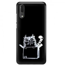 NEON SILVER ETUI NA TELEFON HUAWEI P20 EML-L09 MIENIĄCE SIĘ ZLZ148