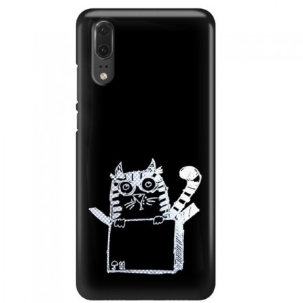 NEON SILVER ETUI NA TELEFON HUAWEI P20 EML-L09 MIENIĄCE SIĘ ZLZ148