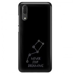 NEON SILVER ETUI NA TELEFON HUAWEI P20 EML-L09 MIENIĄCE SIĘ ZLZ151
