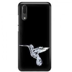 NEON SILVER ETUI NA TELEFON HUAWEI P20 EML-L09 MIENIĄCE SIĘ ZLZ154