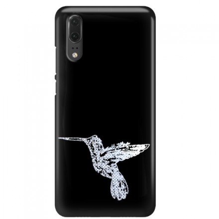 NEON SILVER ETUI NA TELEFON HUAWEI P20 EML-L09 MIENIĄCE SIĘ ZLZ154