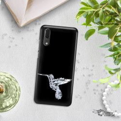 NEON SILVER ETUI NA TELEFON HUAWEI P20 EML-L09 MIENIĄCE SIĘ ZLZ154