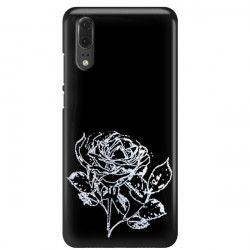 NEON SILVER ETUI NA TELEFON HUAWEI P20 EML-L09 MIENIĄCE SIĘ ZLZ157