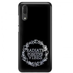 NEON SILVER ETUI NA TELEFON HUAWEI P20 EML-L09 MIENIĄCE SIĘ ZLZ160