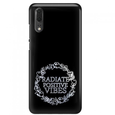 NEON SILVER ETUI NA TELEFON HUAWEI P20 EML-L09 MIENIĄCE SIĘ ZLZ160