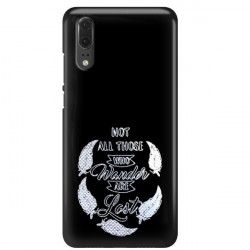 NEON SILVER ETUI NA TELEFON HUAWEI P20 EML-L09 MIENIĄCE SIĘ ZLZ161