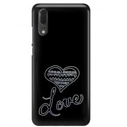 NEON SILVER ETUI NA TELEFON HUAWEI P20 EML-L09 MIENIĄCE SIĘ ZLZ163
