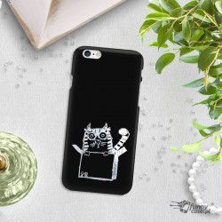 NEON SILVER ETUI NA TELEFON IPHONE 6 PLUS / 6S PLUS A1522/A1634 MIENIĄCE SIĘ ZLZ148