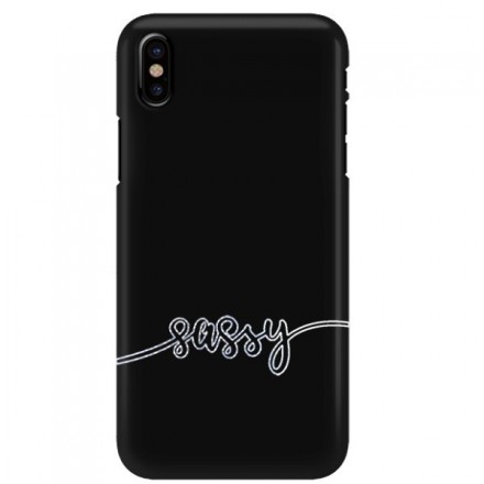 NEON SILVER ETUI NA TELEFON IPHONE X / XS A1865/A1920 MIENIĄCE SIĘ ZLZ134