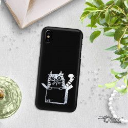 NEON SILVER ETUI NA TELEFON IPHONE X / XS A1865/A1920 MIENIĄCE SIĘ ZLZ148