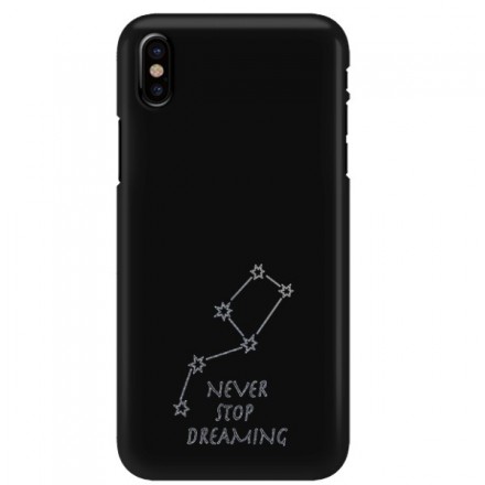 NEON SILVER ETUI NA TELEFON IPHONE X / XS A1865/A1920 MIENIĄCE SIĘ ZLZ151