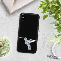 NEON SILVER ETUI NA TELEFON IPHONE X / XS A1865/A1920 MIENIĄCE SIĘ ZLZ154