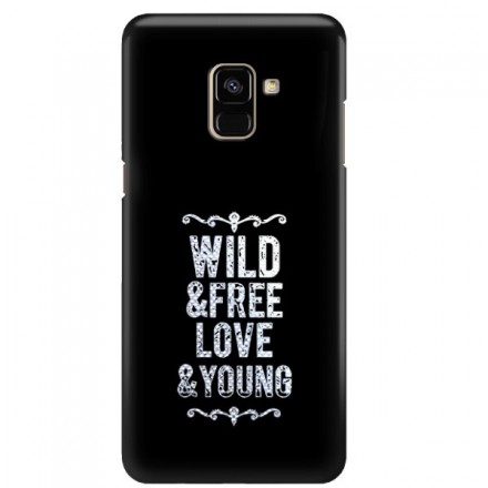 NEON SILVER ETUI NA TELEFON SAMSUNG GALAXY A7 2018 A8 PLUS A750 MIENIĄCE SIĘ ZLZ111