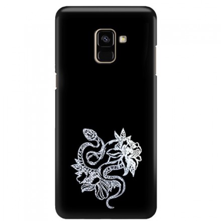 NEON SILVER ETUI NA TELEFON SAMSUNG GALAXY A7 2018 A8 PLUS A750 MIENIĄCE SIĘ ZLZ129