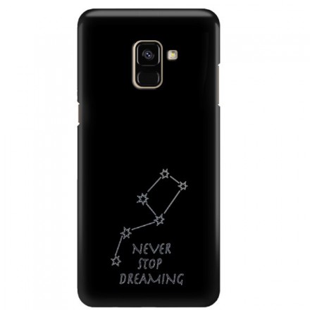 NEON SILVER ETUI NA TELEFON SAMSUNG GALAXY A7 2018 A8 PLUS A750 MIENIĄCE SIĘ ZLZ151