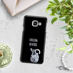 NEON SILVER ETUI NA TELEFON SAMSUNG GALAXY A3 2016 A310 CZARN NEON ZLZ106