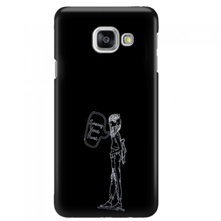 NEON SILVER ETUI NA TELEFON SAMSUNG GALAXY A3 2016 A310 CZARN NEON ZLZ110