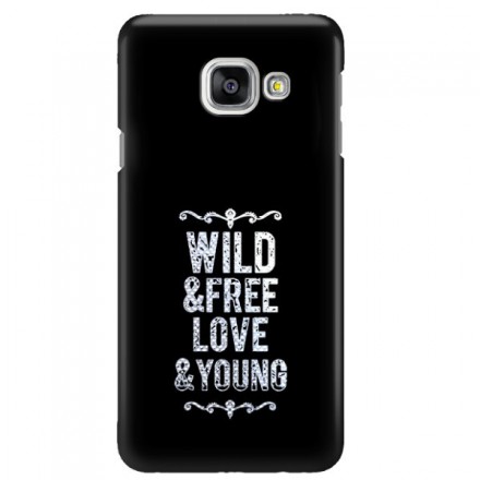NEON SILVER ETUI NA TELEFON SAMSUNG GALAXY A3 2016 A310 CZARN NEON ZLZ111