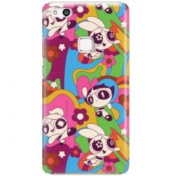 ETUI NA TELEFON HUAWEI P10 LITE CARTOON NETWORK ATOMÓWKI WZÓR AT492