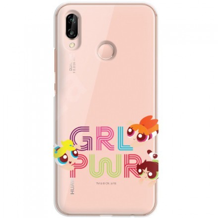 ETUI NA TELEFON HUAWEI P20 LITE CARTOON NETWORK ATOMÓWKI WZÓR AT505