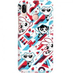 ETUI NA TELEFON HUAWEI P20 LITE CARTOON NETWORK ATOMÓWKI WZÓR AT561