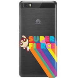 ETUI NA TELEFON HUAWEI P8 LITE CARTOON NETWORK ATOMÓWKI WZÓR AT487