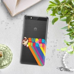 ETUI NA TELEFON HUAWEI P8 LITE CARTOON NETWORK ATOMÓWKI WZÓR AT487