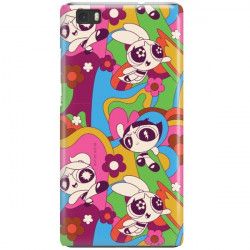 ETUI NA TELEFON HUAWEI P8 LITE CARTOON NETWORK ATOMÓWKI WZÓR AT492
