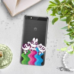 ETUI NA TELEFON HUAWEI P8 LITE CARTOON NETWORK ATOMÓWKI WZÓR AT501