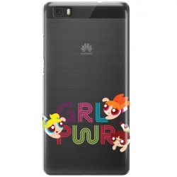 ETUI NA TELEFON HUAWEI P8 LITE CARTOON NETWORK ATOMÓWKI WZÓR AT505