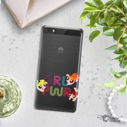 ETUI NA TELEFON HUAWEI P8 LITE CARTOON NETWORK ATOMÓWKI WZÓR AT505