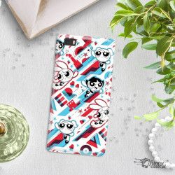 ETUI NA TELEFON HUAWEI P8 LITE CARTOON NETWORK ATOMÓWKI WZÓR AT561