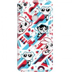 ETUI NA TELEFON HUAWEI P8 LITE 2017 / P9 LITE 2017 CARTOON NETWORK ATOMÓWKI WZÓR AT561