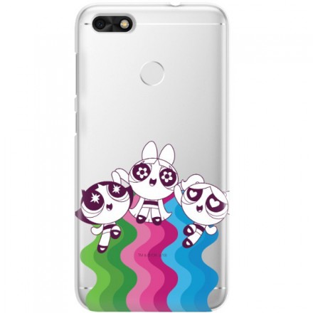 ETUI NA TELEFON HUAWEI P9 LITE MINI CARTOON NETWORK ATOMÓWKI WZÓR AT501