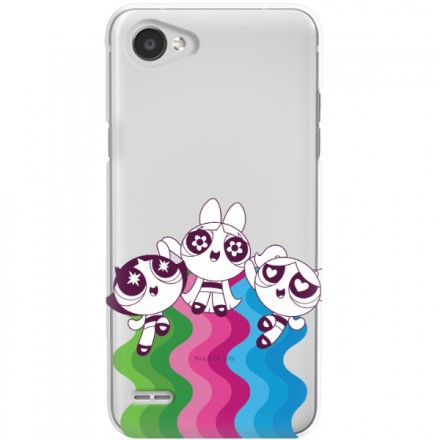ETUI NA TELEFON LG Q6 CARTOON NETWORK ATOMÓWKI WZÓR AT501