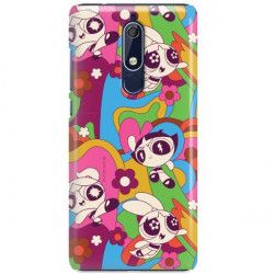 ETUI NA TELEFON NOKIA 5.1 CARTOON NETWORK ATOMÓWKI WZÓR AT492