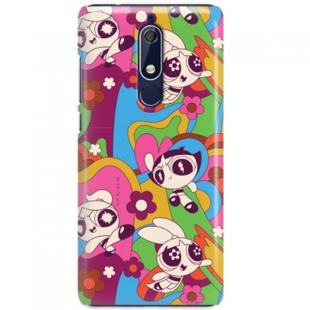 ETUI NA TELEFON NOKIA 5.1 CARTOON NETWORK ATOMÓWKI WZÓR AT492