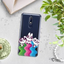 ETUI NA TELEFON NOKIA 5.1 CARTOON NETWORK ATOMÓWKI WZÓR AT501