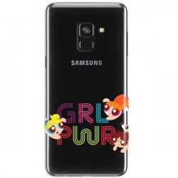 ETUI NA TELEFON SAMSUNG GALAXY A8 2018 CARTOON NETWORK ATOMÓWKI WZÓR AT505