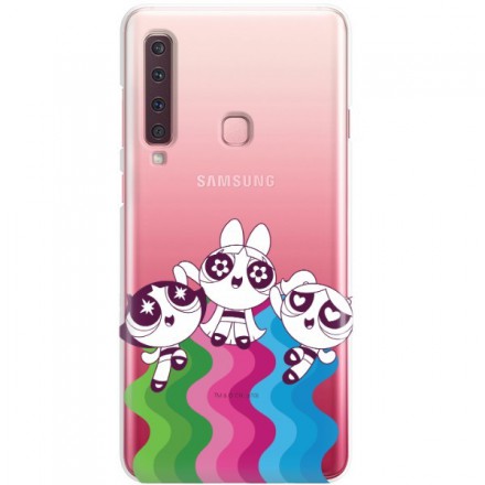 ETUI NA TELEFON SAMSUNG GALAXY A9 2018 CARTOON NETWORK ATOMÓWKI WZÓR AT501